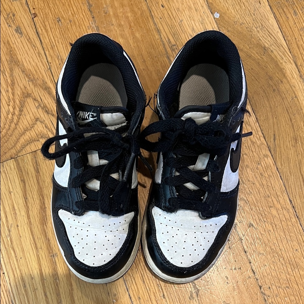 Nike Kids Black and White Sneakers